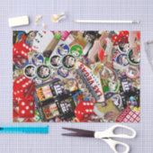 ラスベガスのアイコン – ギャンブラーDelightティッシュペーパー 薄葉紙 (クラフト)