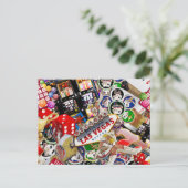 ラスベガスのアイコン～ギャンブラーDelight ポストカード (スタンド正面)