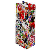 ラスベガスのアイコン~ギャンブラーDelight ワインギフトバッグ (正面アングル)