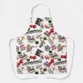 ラスベガスのアイコン – Gamblers Delight エプロン (正面)