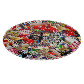 ラスベガスのアイコン – Gamblers Delight カッティングボード (角)