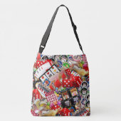 ラスベガスのアイコン – Gamblers Delight クロスボディバッグ (裏面)