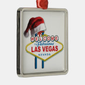 ラスベガスのクリスマスへようこそ メタルオーナメント (右)