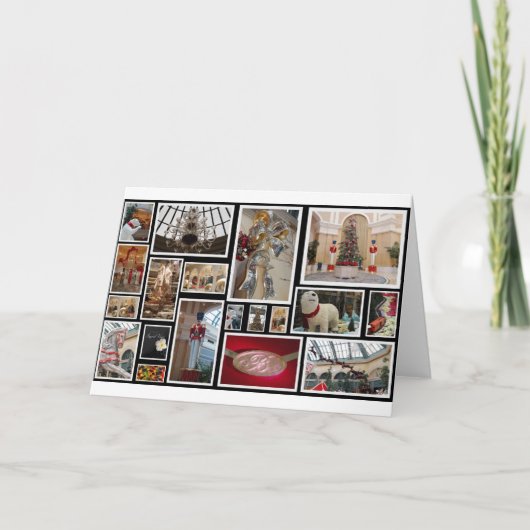 ラスベガスのクリスマス シーズンカード (正面)