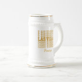 ラスベガスのゴージャスなスパークルバチェロレッテパーティー ビールジョッキ (正面右)