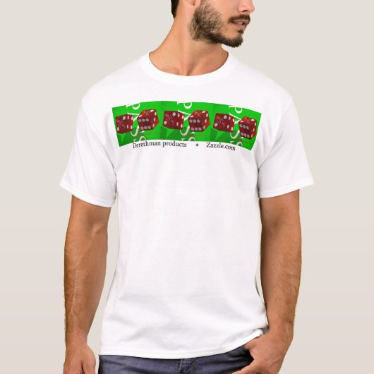 ラスベガスのサイコロIII (前部) Tシャツ (正面)