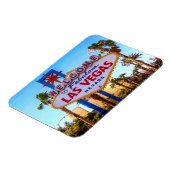 ラスベガスのサインマグネットへようこそ マグネット (左側)