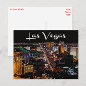 ラスベガスのスカイライン、ネバダカジノポストカード ポストカード (正面/裏面)