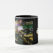 ラスベガスのストリップおよび印の記念品 マグカップ (中央)