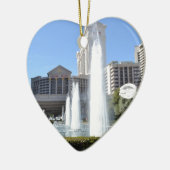 ラスベガスのストリップの噴水 セラミックオーナメント (左)
