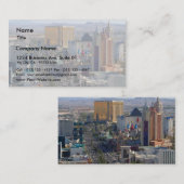 ラスベガスのストリップ 名刺 (正面/裏面)