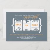 ラスベガスのスロットマシンバチェロレッテ 招待状 (正面)