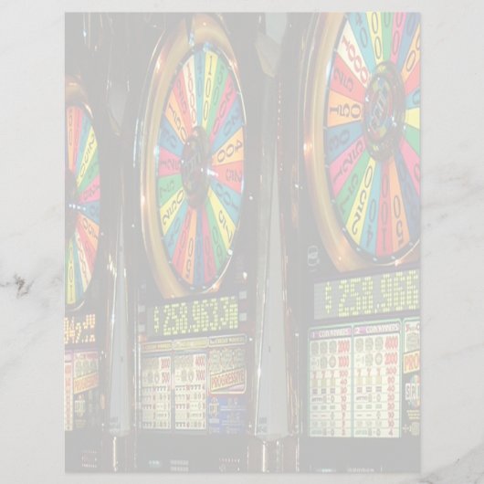 ラスベガスのスロットマシン チラシ (正面)