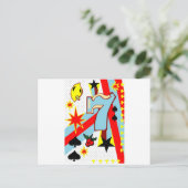 ラスベガスのスロットマシン ポストカード (スタンド正面)