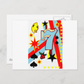 ラスベガスのスロットマシン ポストカード (正面/裏面)