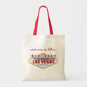 ラスベガスのトートバックの私の第21誕生日を祝うこと トートバッグ