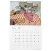 ラスベガスのネオンサイン カレンダー (2月 2026)