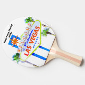 ラスベガスのパーソナライズなチャンピオン 卓球ラケット (横)