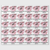 ラスベガスのピンクのバチェロレッテ ラッピングペーパー (フラット)