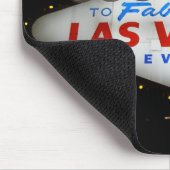 ラスベガスのマウスパッド(夜)への歓迎 マウスパッド (コーナー)