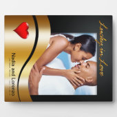 ラスベガスのラッキー結婚インラブの写真 フォトプラーク (正面)