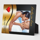 ラスベガスのラッキー結婚インラブの写真 フォトプラーク (側面)