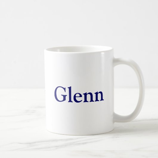 ラスベガスのレトロ- Glenn コーヒーマグカップ (右)