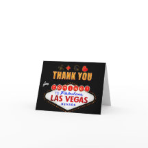 -ラスベガスの印のすばらしいカジノ夜ありがとう