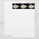 ラスベガスの喜ばしい徴候の文房具 便箋 (正面/裏面)