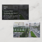 ラスベガスの噴水のホテルのカジノのCaesars宮殿 名刺 (正面/裏面)