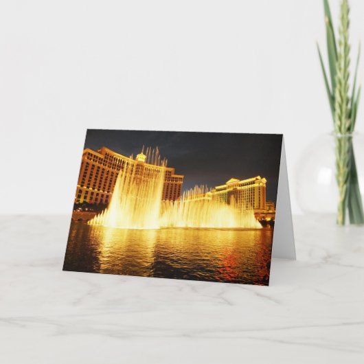 ラスベガスの噴水 シーズンカード (正面)