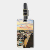 ラスベガスの土産物収集可能な荷札 ラゲッジタグ (正面縦)