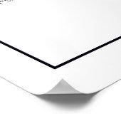 ラスベガスの地図 – ラスベガス白地図のポスター ポスター (角)