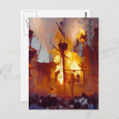 ラスベガスの宝島での海賊船戦 ポストカード (正面/裏面)