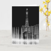 ラスベガスの挨拶状 カード (黄色い花)