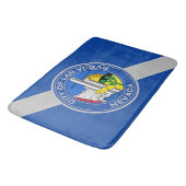 ラスベガスの旗と大きなバスマット バスマット (アングル)