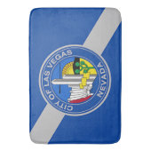 ラスベガスの旗と大きなバスマット バスマット (正面縦)