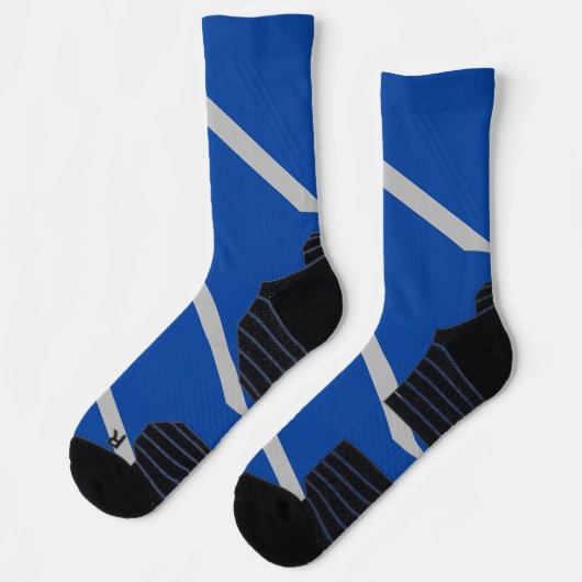 ラスベガスの旗を持つアスレティッククルー靴下 ソックス (左)
