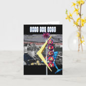 ラスベガスの日付を保モダン存結婚する カード (黄色い花)