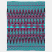 ラスベガスの極峰 フリースブランケット (正面)