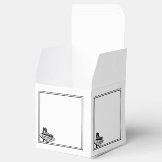 ラスベガスの目的地の結婚式のお願いボックス フェイバーボックス (オープン)