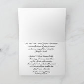 ラスベガスの私達の特別なイベント 招待状 (内部)