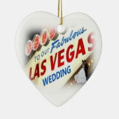 ラスベガスの素晴らしいオーナメントへようこそ セラミックオーナメント (右)