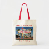 ラスベガスの素晴らしいバッグへようこそ結婚。 トートバッグ (正面)