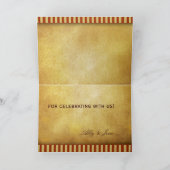 ラスベガスの結婚式のためのサンキューカード サンキューカード (内部)