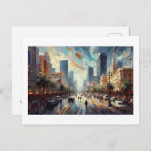 ラスベガスの街並み ポストカード (正面/裏面)