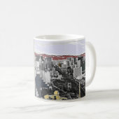 ラスベガスの誕生会のパーソナライズな印 コーヒーマグカップ (正面右)