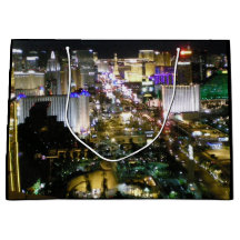 ラスベガスの誕生日の強打のストリップ