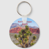 ラスベガスの近くのレッドロックキャニオン保全地域 キーホルダー (正面)