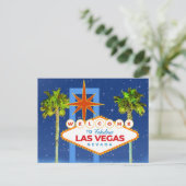 ラスベガスの魔法の夜へようこそ ポストカード (スタンド正面)